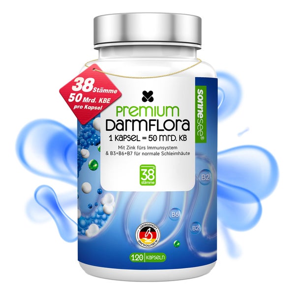 Sonnesee Premium Darmflora 38 Stämme, 120 Kapseln 120 St