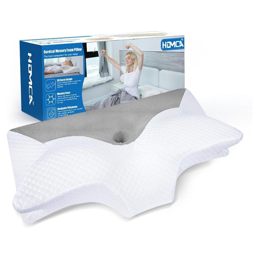 Nackenstützkissen Memory Foam orthopädisch 70 x 40 x 8.5 14c 1 St