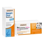 ratiopharm IBU 400 + NasenDuo Nasenspray 1 Set