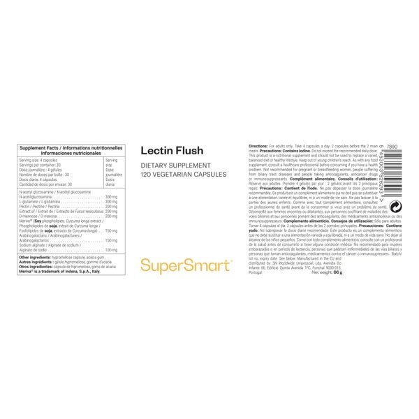 SuperSmart - Lectin Flush 120 g