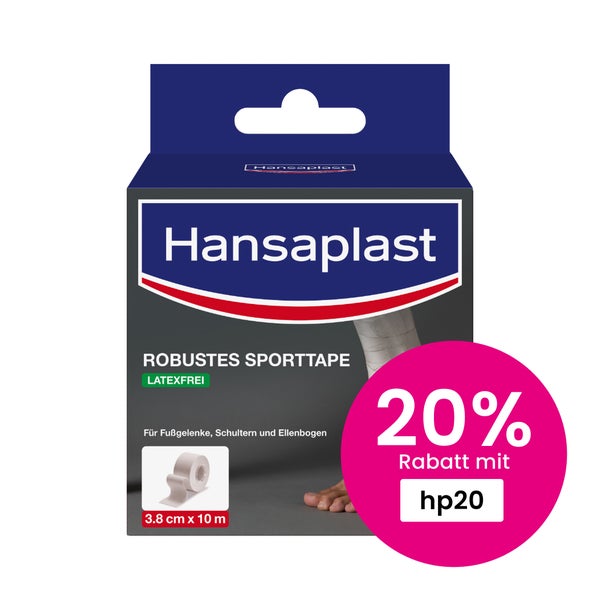 Hansaplast Robustes Sporttape 3,8 cmx10 1 St