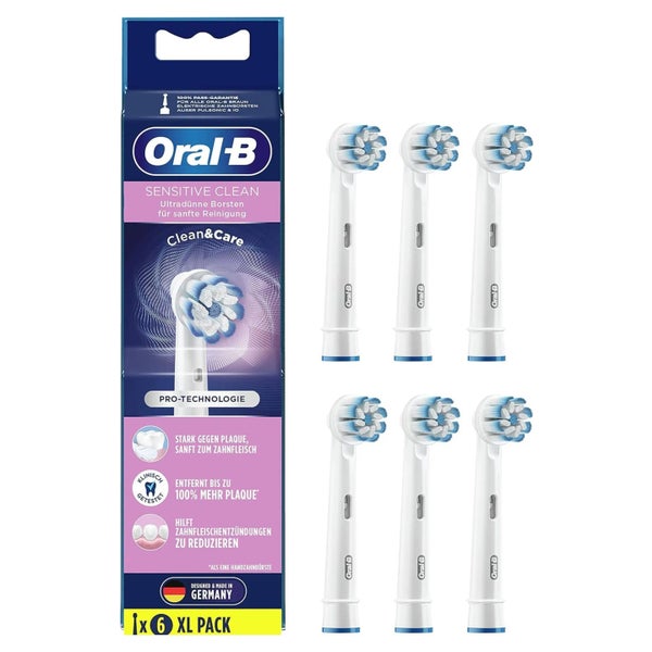 Oral B refill Pro Sensitive Clean 6 pack