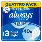 Always Ultra Damenbinden Long Plus (Größe 3) Mit Flügeln 40 Stück 1 St