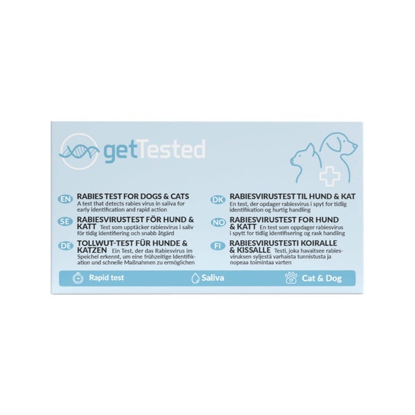 GetTested Tollwut-Test für Hunde & Katzen 1 St