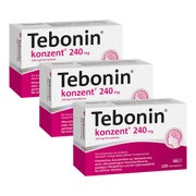 Produktabbildung: Tebonin® konzent® Dreierpack 3X120 St