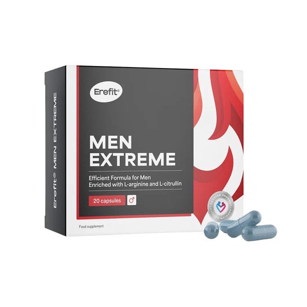Erefit Men Extreme – Komplex für Männer - Sexuelle Leistungssteigerung 20 St
