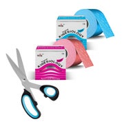 Produktabbildung: NASARA Kinesiologie Tape 2er Sparset mit Tape-Schere 1 St
