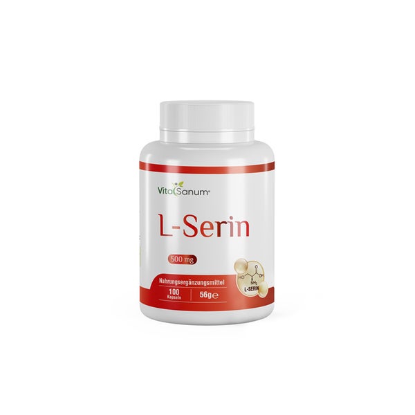 VitaSanum® - L-Serin 500 mg 100 Kapseln  St