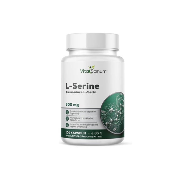 VitaSanum® L-Serin – 500 mg Tagesportion 100 St