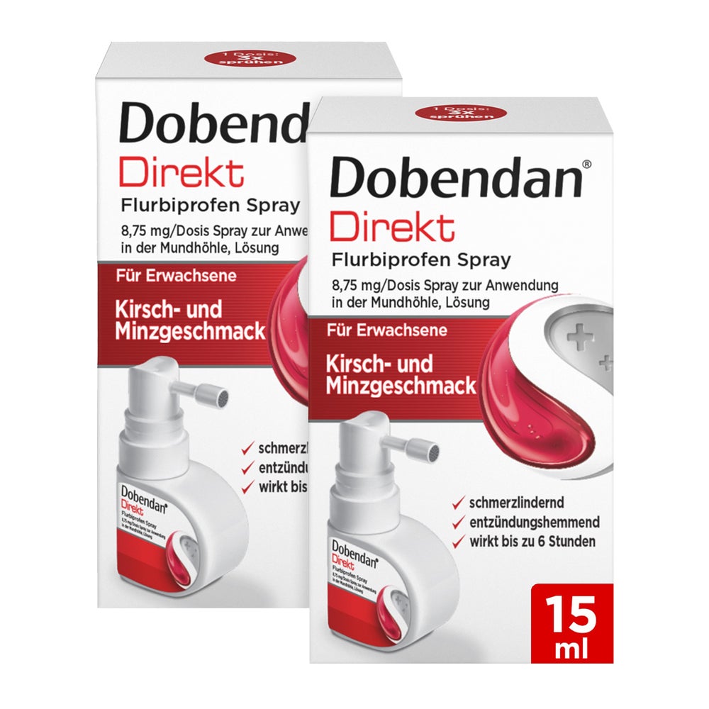 Dobendan Direkt Flurbiprofen Spay 2X15 ml