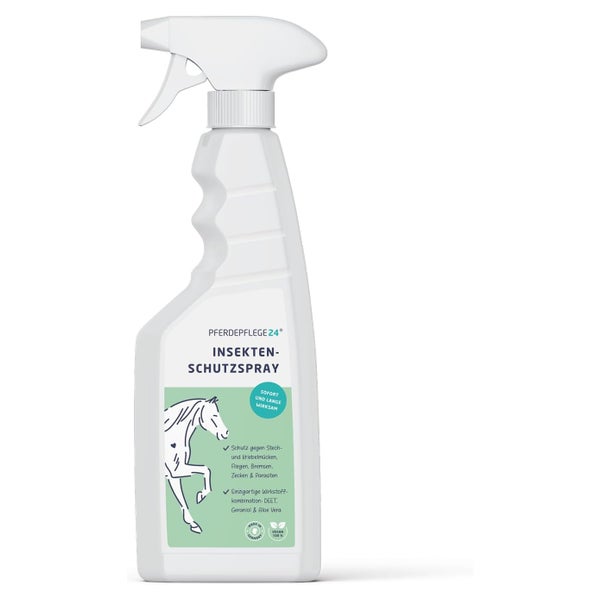 PFERDEPFLEGE24 Insekten- & Fliegenspray für Pferde 500 ml