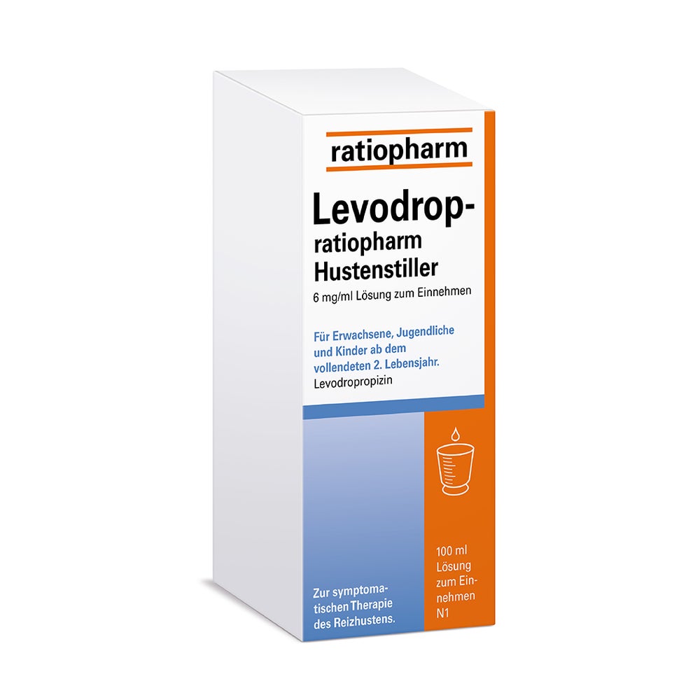 Levodrop-ratiopharm Hustenstiller 100 ml