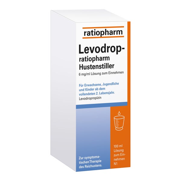 Levodrop-ratiopharm Hustenstiller 6 mg/m 100 ml