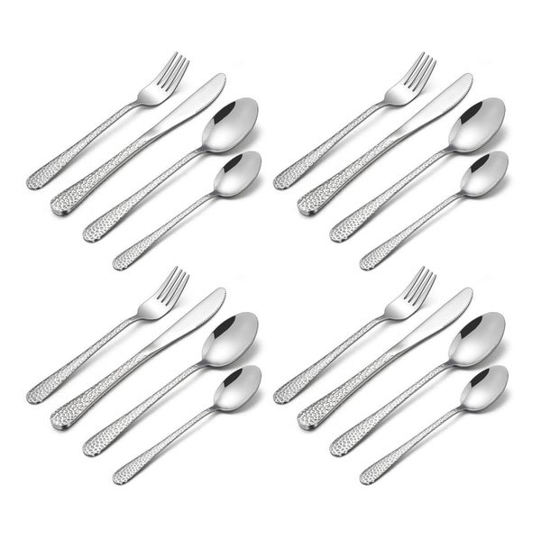 Edelstahl Kinderbesteck Set 16 Teile mit 1 St