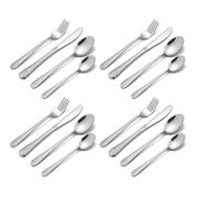 Edelstahl Kinderbesteck Set 16 Teile mit 1 St