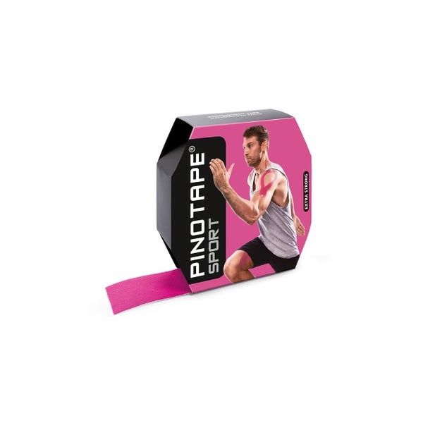 Pinotape Sport Kinesiologie Tape Pink 5 cm x 31 m 31 m