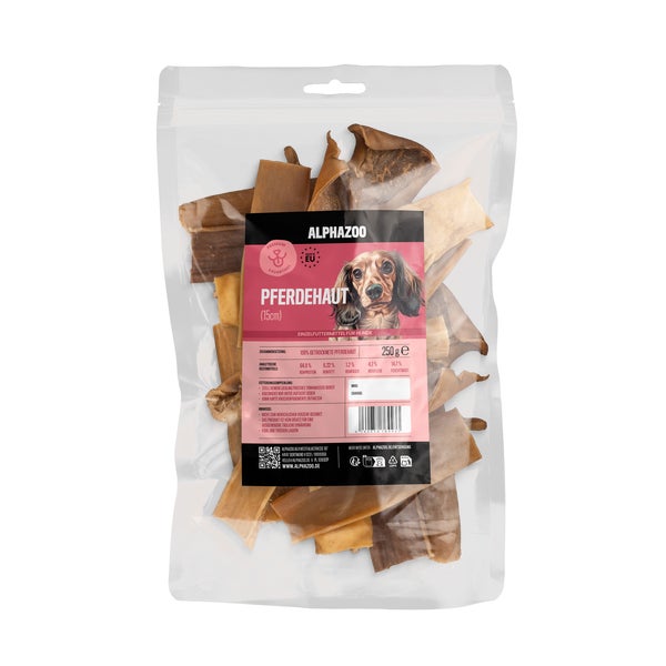 alphazoo Pferdehaut 750 g 750 g