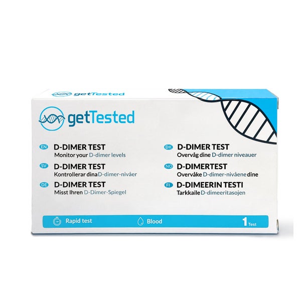 GetTested D-Dimer-Test (Blutgerinnsel) 1 St