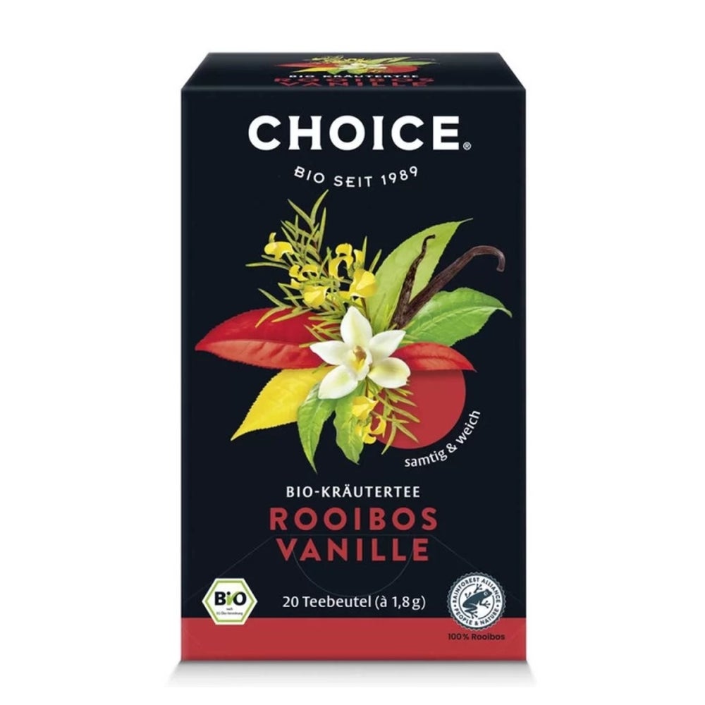 CHOICE - Kräutertee Rooibos Vanille 36 g