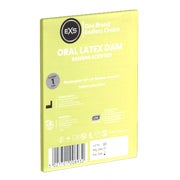 Produktabbildung: «Banana Scented Oral Latex Dam» – Hauchdünnes Lecktuch (1 Tuch) 1 St