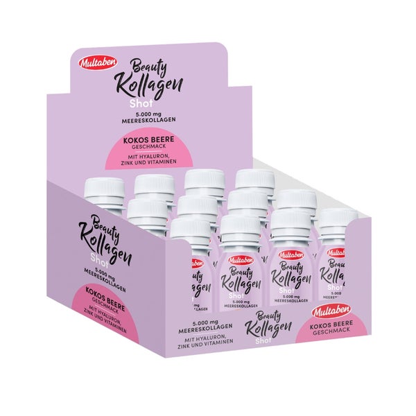 Multaben Collagen Shot Coco Berry 12 St