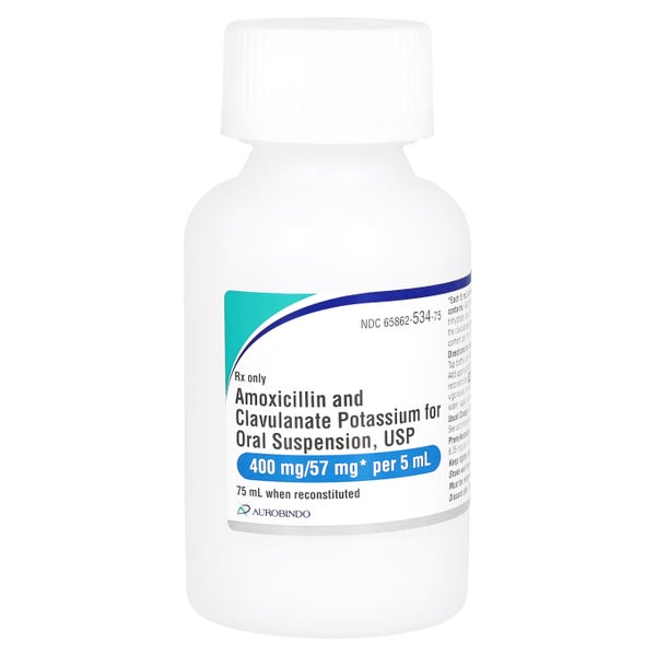 Amoxiclav Aurobindo 400 mg/57 mg 75 ml