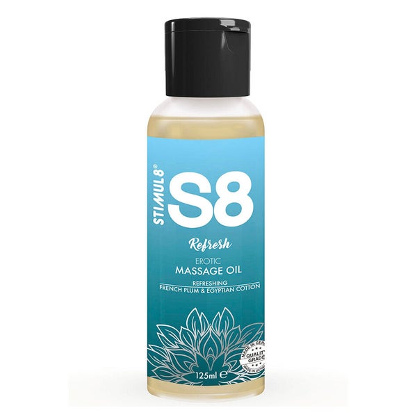 Stimul8 - S8 Refresh Baumwollmassageöl 125 ml