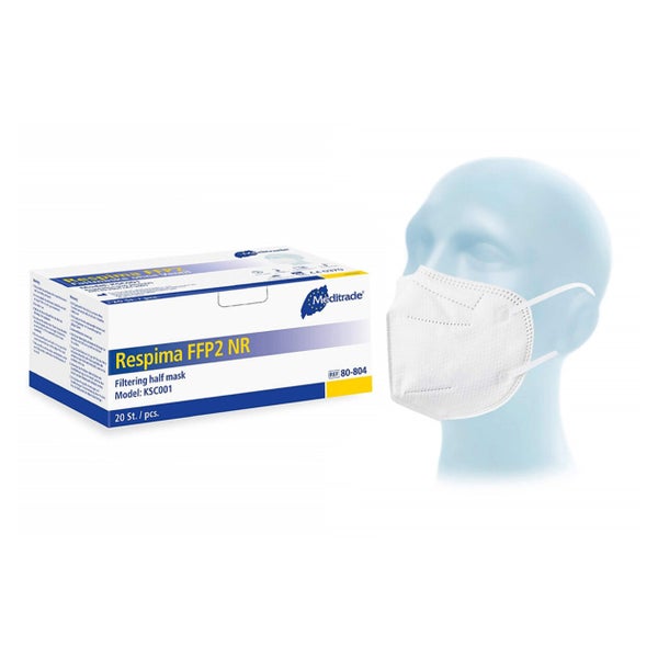 Meditrade Respima Atemschutzmasken FFP2 NR 20 P