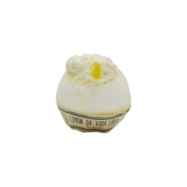 BOMB COSMETICS Lemon Da Vida Loca Bath Blaster sprudelnde Badekugel 160g 0,16 kg