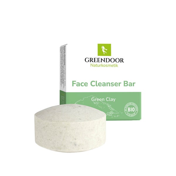 GREENDOOR Face Cleanser Bar Green Clay 57 g