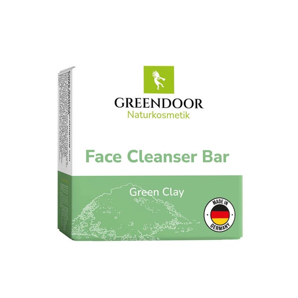 GREENDOOR Face Cleanser Bar Green Clay 57 g