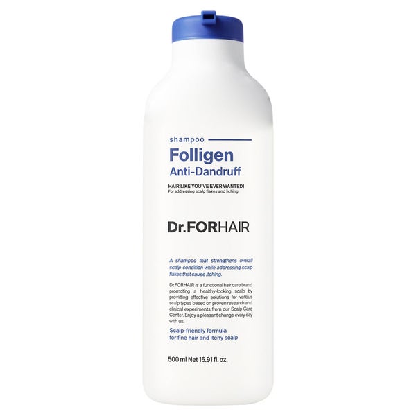 Dr. FORHAIR Folligen Anti-Schuppen-Shampoo 500 ml