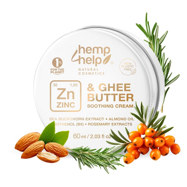 H4H Zinkcreme – Ghee Butter & CBD bei Pickeln 100 ml
