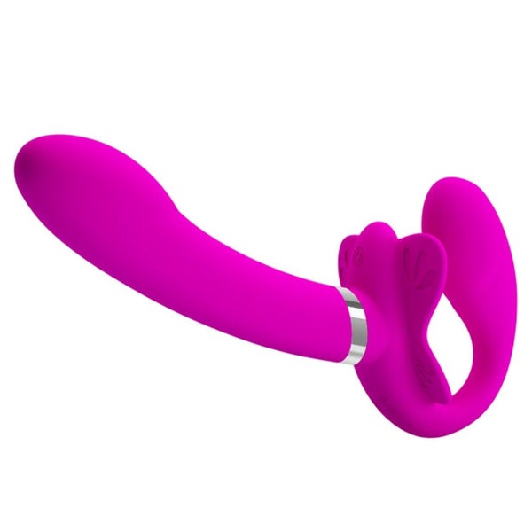 Pretty Love - Valerie Doppel-strap-on-vibrator 1 St