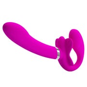 Pretty Love - Valerie Doppel-strap-on-vibrator 1 St
