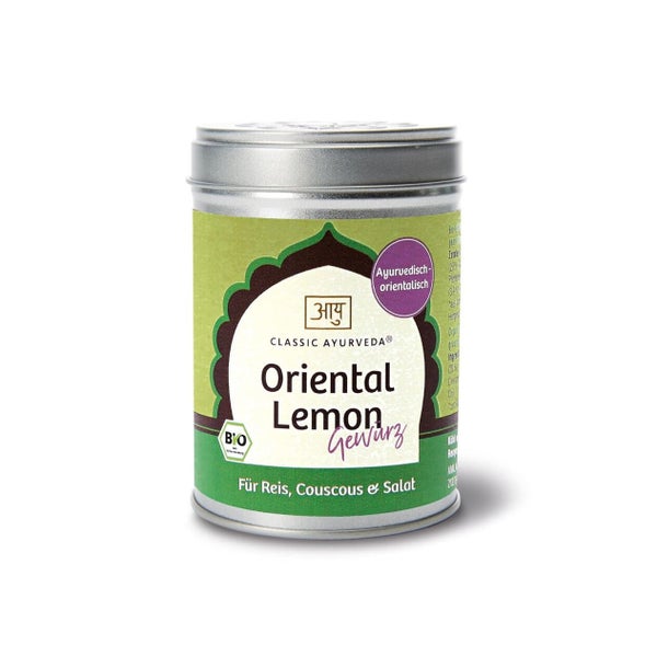 Classic Ayurveda Bio Oriental Lemon Gewürz 70 g 70 g
