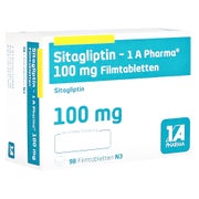 SITAGLIPTIN-1A Pharma 100 mg Filmtabletten 98 St