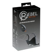 Rebel - Cock ring with RC ball massager 1 St