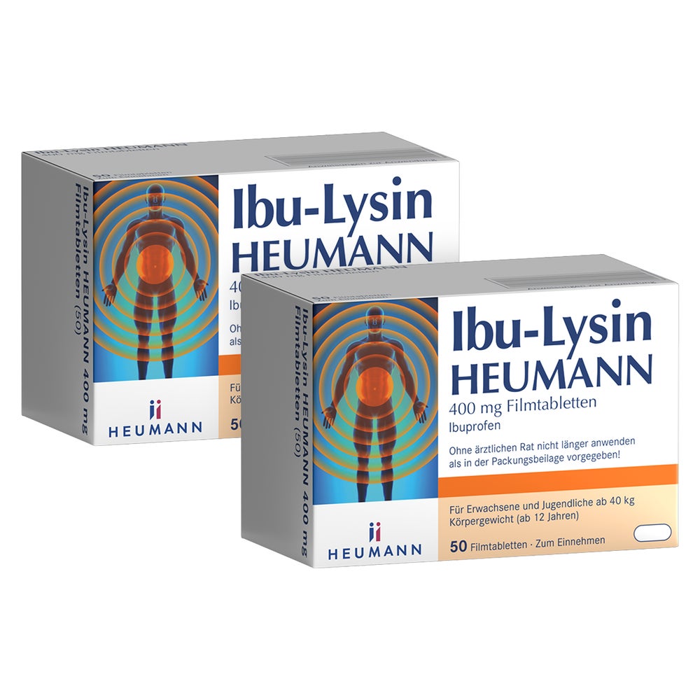 Ibu-Lysin 400 Doppelpack 2X50 St