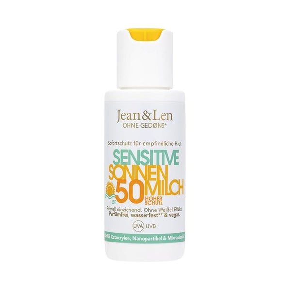 Jean & Len Sensitive Sonnenmilch LSF 50 wasserfest 50 ml