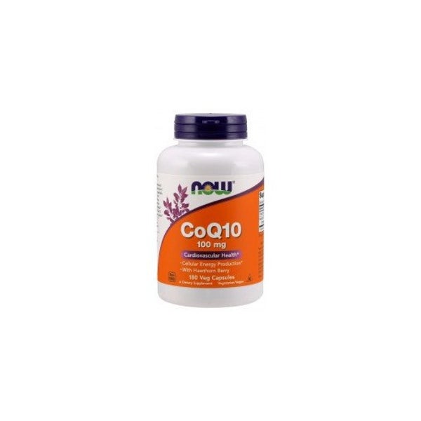CoQ10 mit Weißdornbeeren 100 mg, vegetarische Kapseln 180 St