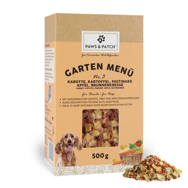 PAWS&PATCH GARTEN MENÜ Nr. 3 500 g