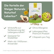1-Monats Naturhof Leberkur von Steiger Naturals 60 St