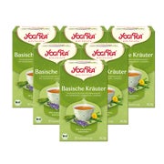 Yogi Tea - Basische Kräuter Bio Kräutertee | 6 x 35,7g 6x17 St