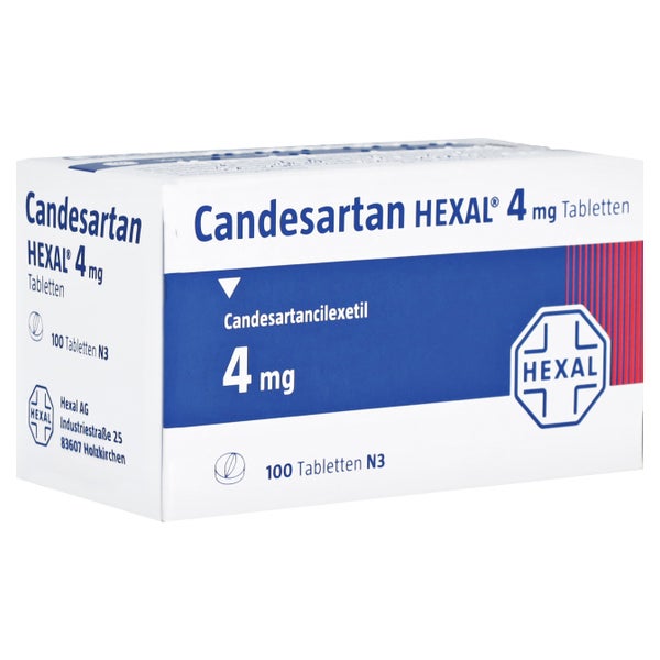 Candesartan Hexal 4 Mg Tabletten 100 St