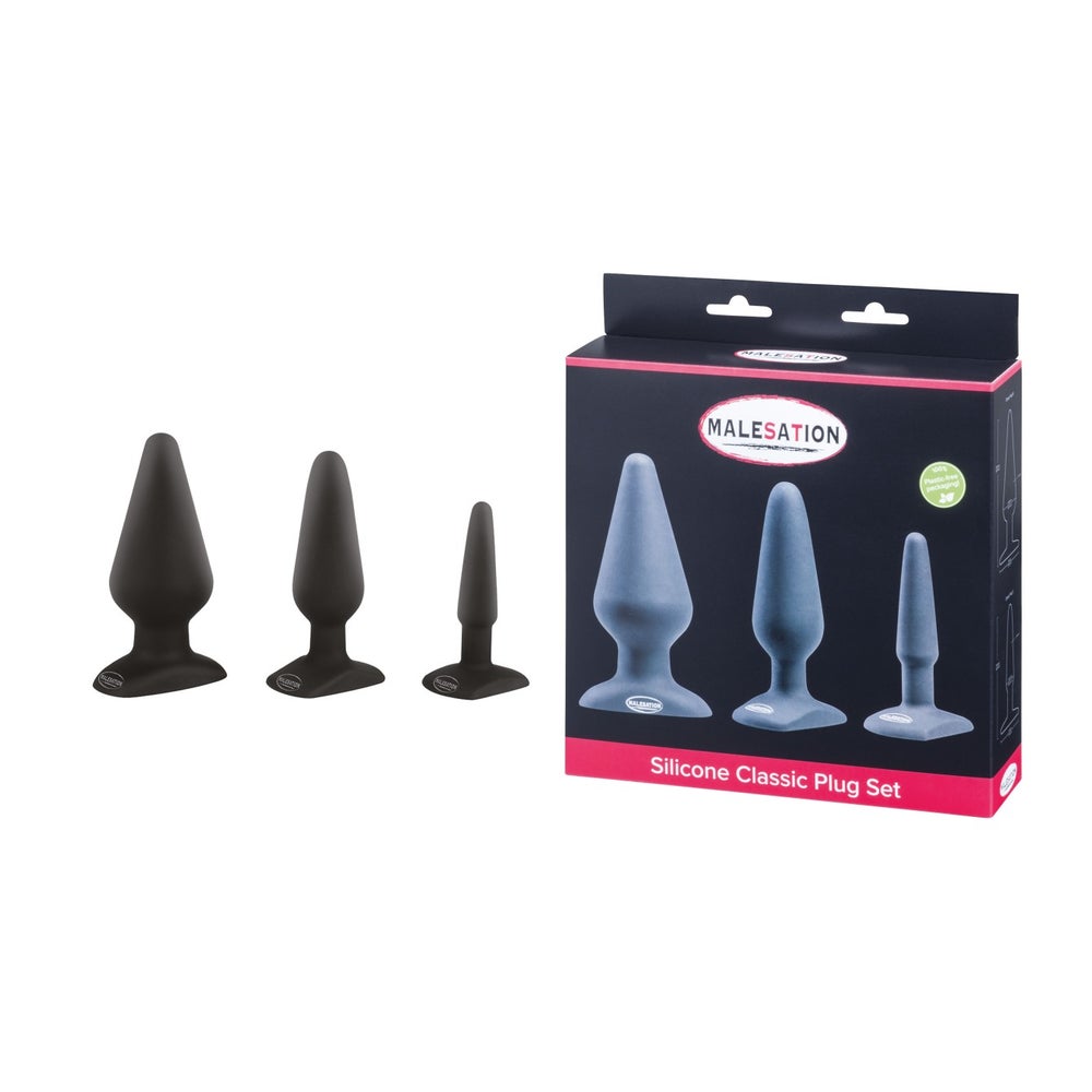 MALESATION - Silicone Classic Plug Set