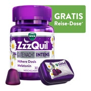 Produktabbildung: WICK ZzzQuil® Gute Nacht INTENS Melatonin 30 St