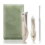 MR.GREEN 3PCS Nagelknipser-Set Professional Edelstahl mit Oh 1 St