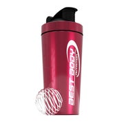 Edelstahl Shaker - metallic pink - Design Best Body Nutrition - Stück