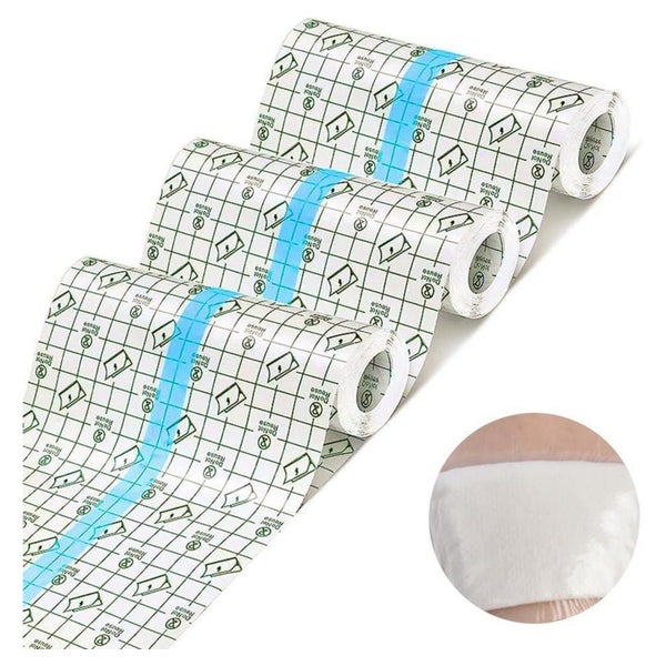 ACWOO Tattoo Folie 3 Rollen 15cm x 1m Wasserdicht Transparen 1 St